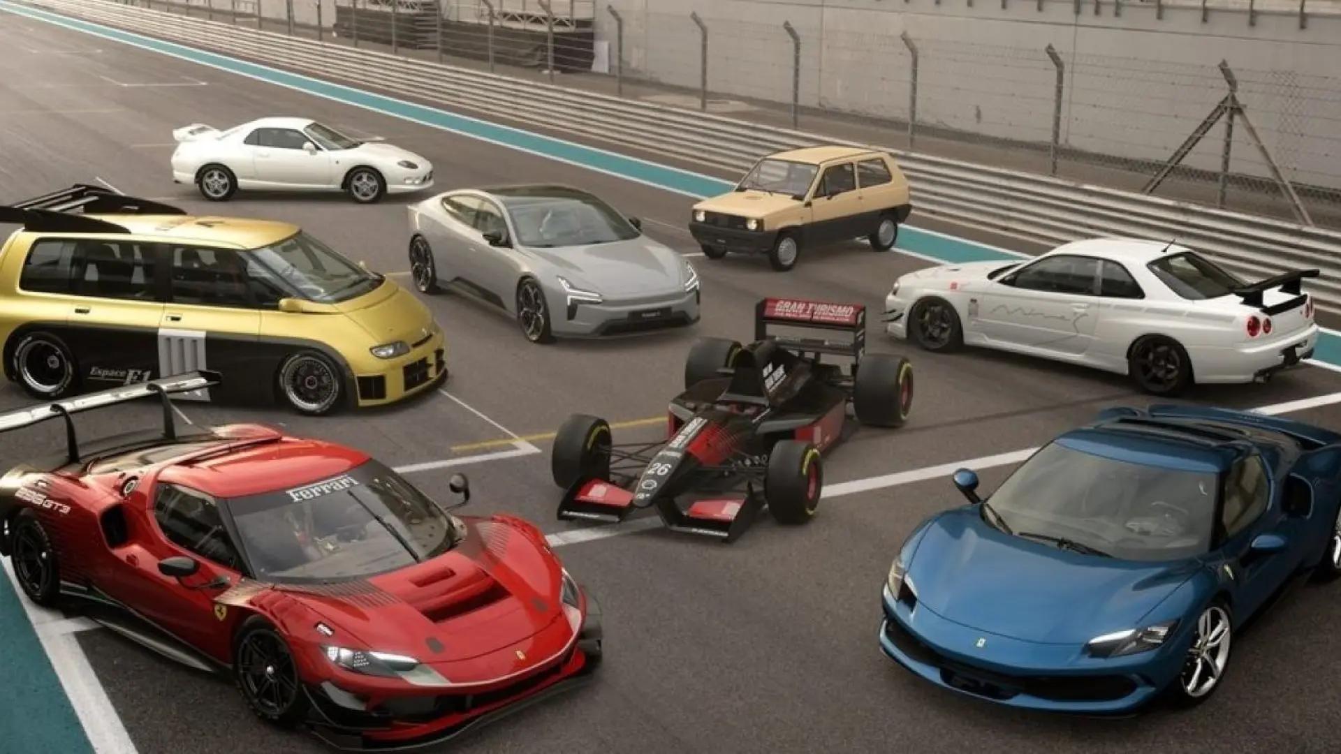 Los autos con 8 características nuevas y otras de Gran turismo 7 spec ii se agre...